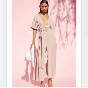 Mara Hoffman Deep V Jumpsuit